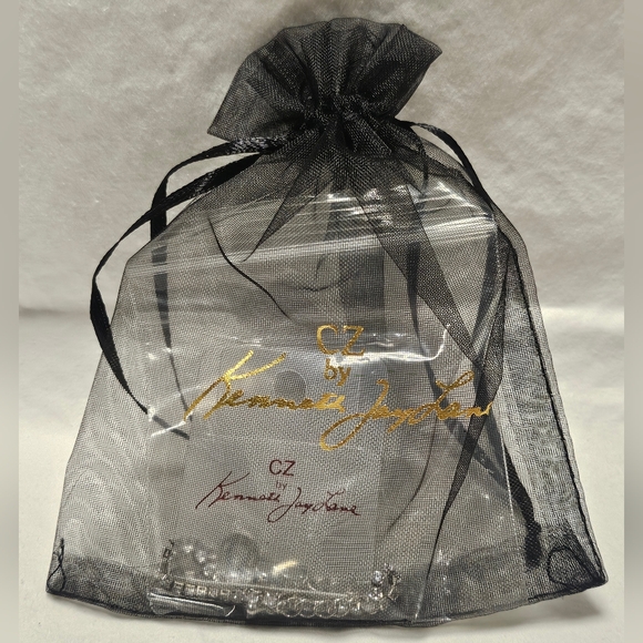 CZ BY KENNETH JAY LANE Delicate Round Tennis Bracelet Cubic Zirconia BRAND NEW - Picture 4 of 7